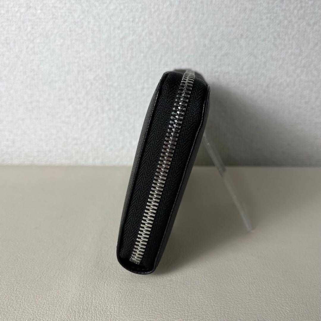 新品未使用　EMPORIO ARMANI 長財布　ラウンドファスナー　レザー