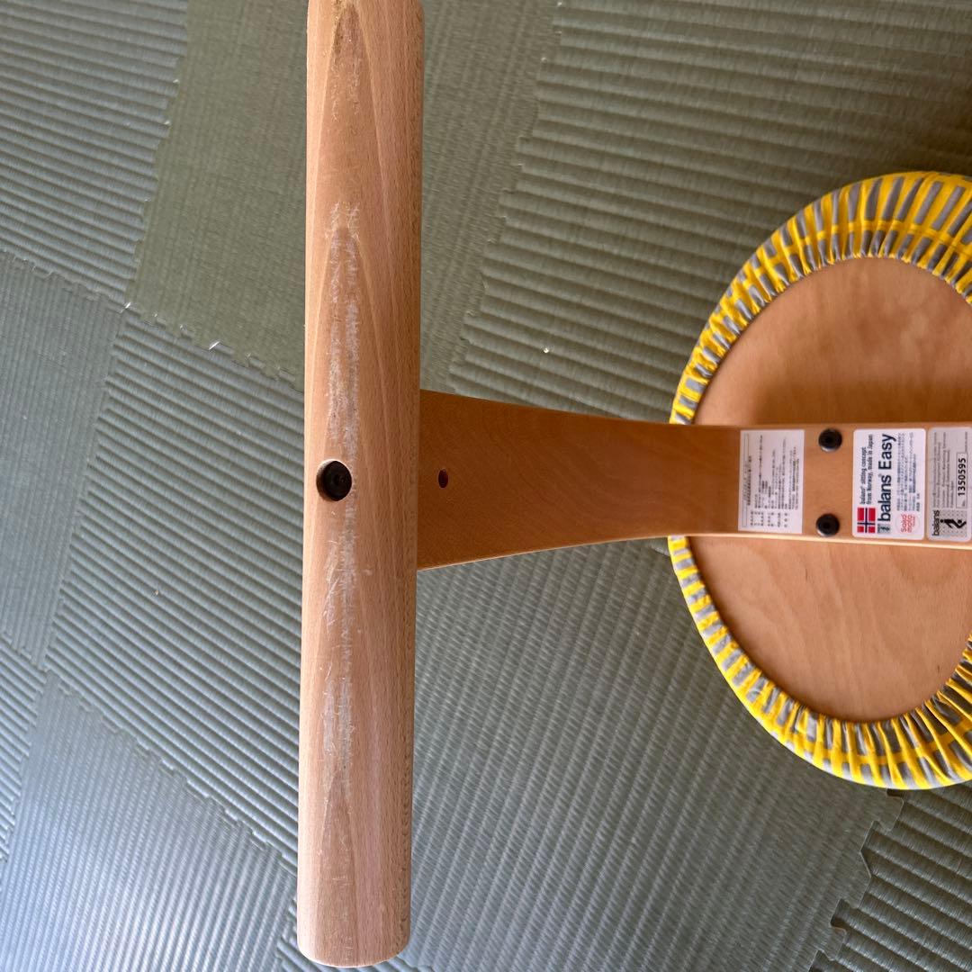 【完成品・組み立て不要・美品・カバー付き】バランスチェア・イージー ネイビー