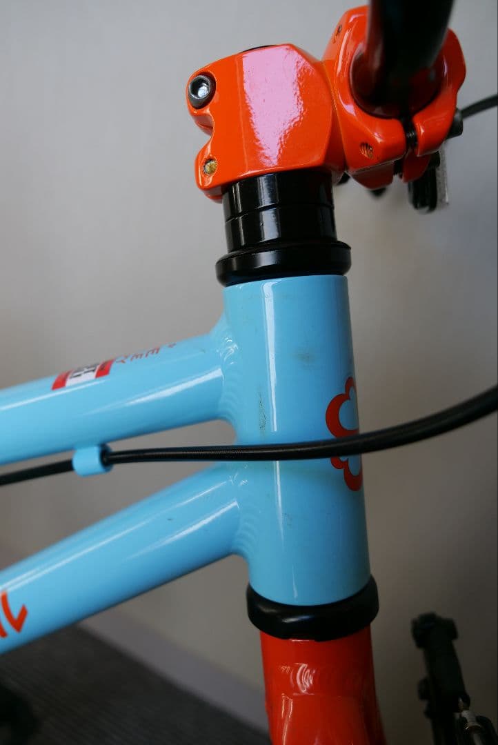 送料込 ヨツバサイクル 16インチ ラムネブルー 中古品