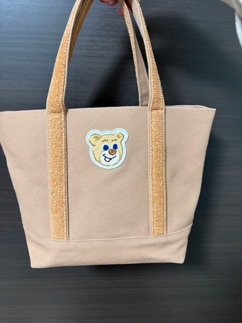 フェイラーLOVEARY オールドテディ トートバッグ ベージュ小