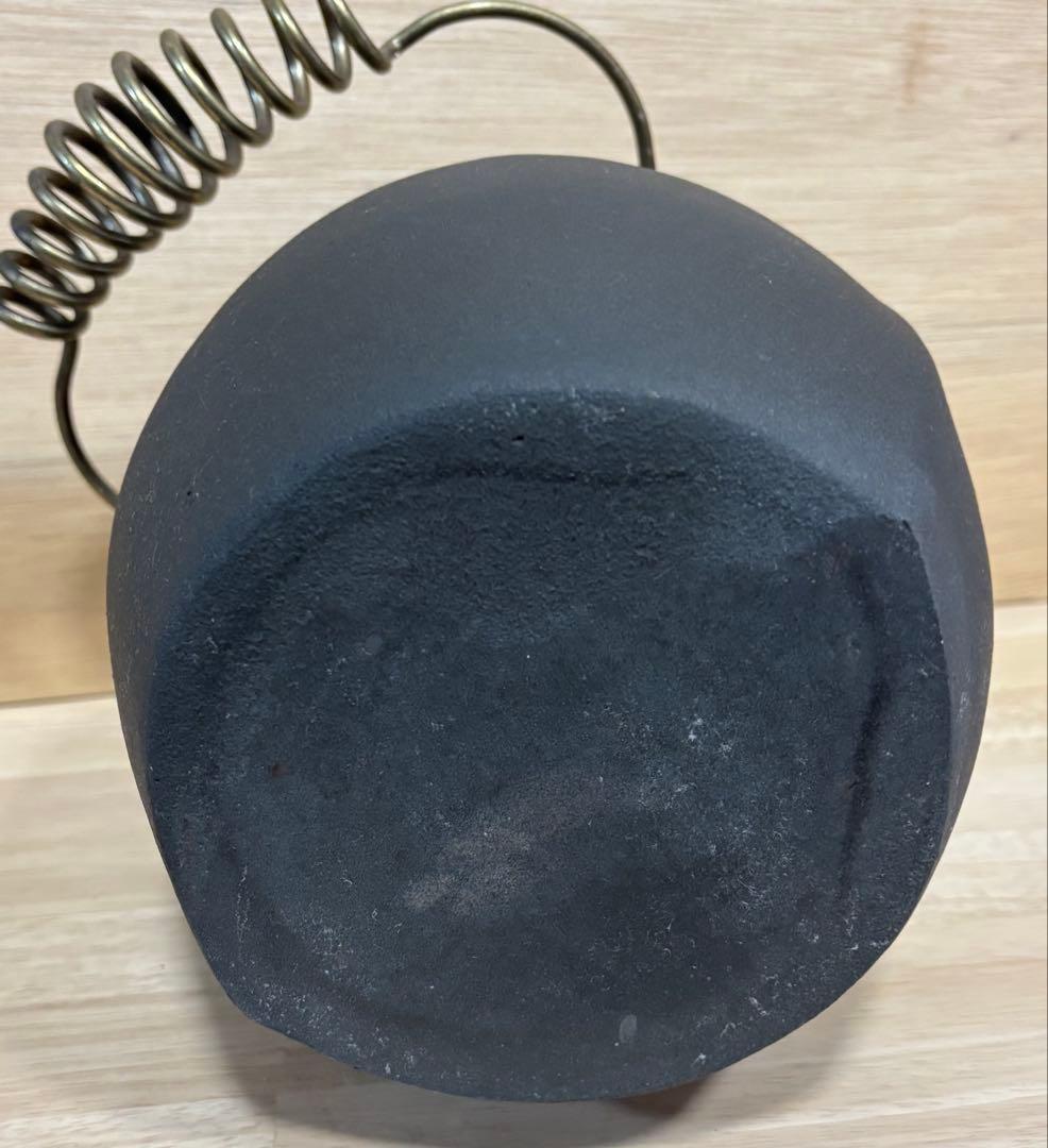 【ロゴ無し】ジョン・ライト John Wright ビンテージ　鋳鉄製 ケトル