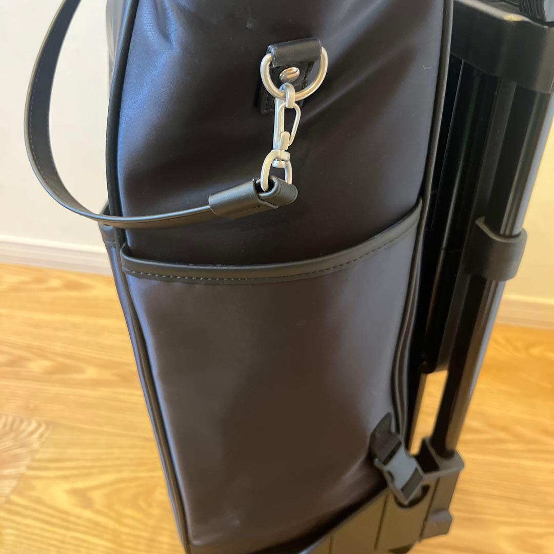 SWANY スワニー　キャリーバッグ　座面付きD-202 ミルダ　ブラック 美品