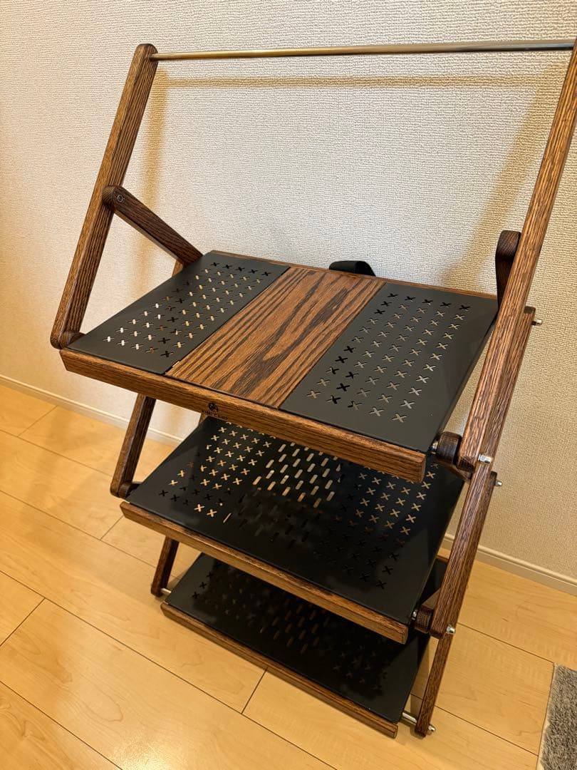 アイロン&ウッド 3段ラック　KIMI CAMP