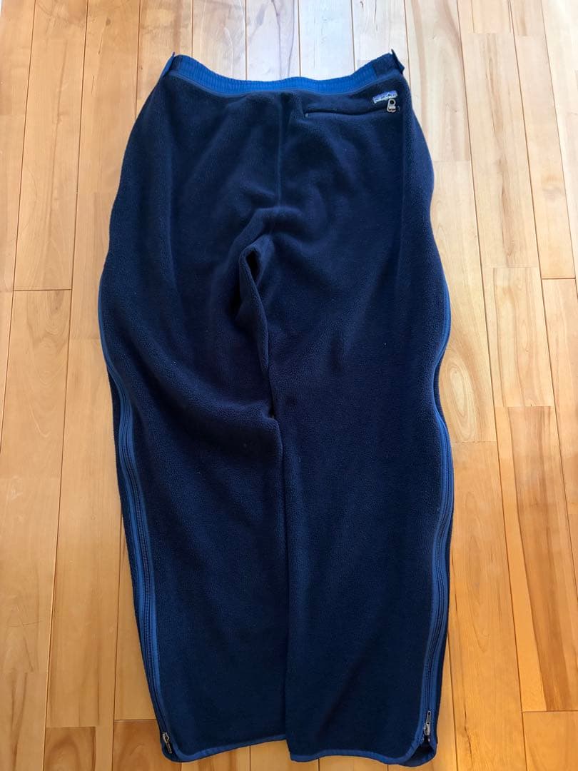 極美品90s ヴィンテージ パタゴニア シンチラ フリース パンツ サイドジップ