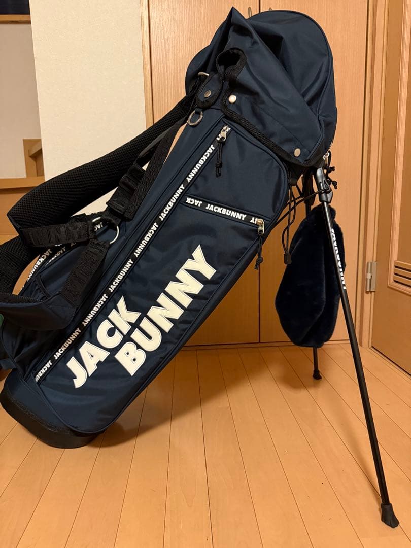 JACK BUNNY キャディバッグ ネイビー