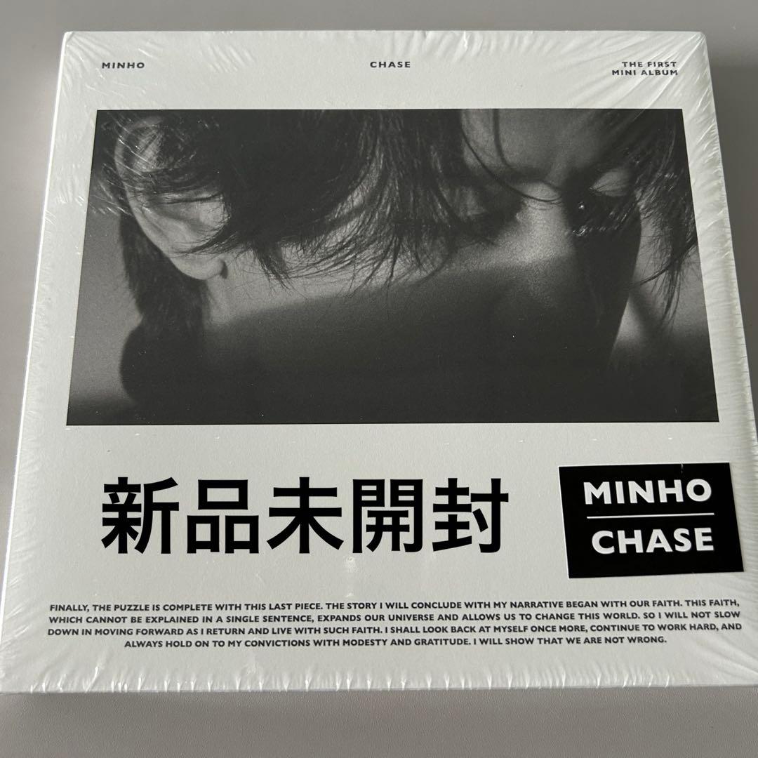新品未開封★ミンホ『CHASE』Complete ver. (白)貴重