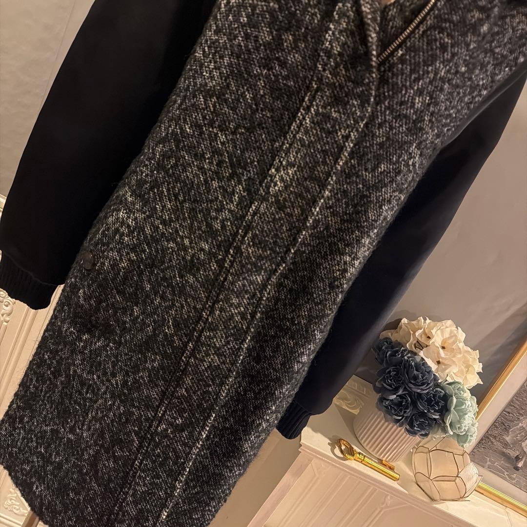 【9万円】bymareneBIRGER ツイードデザイン　ブルゾン　コート