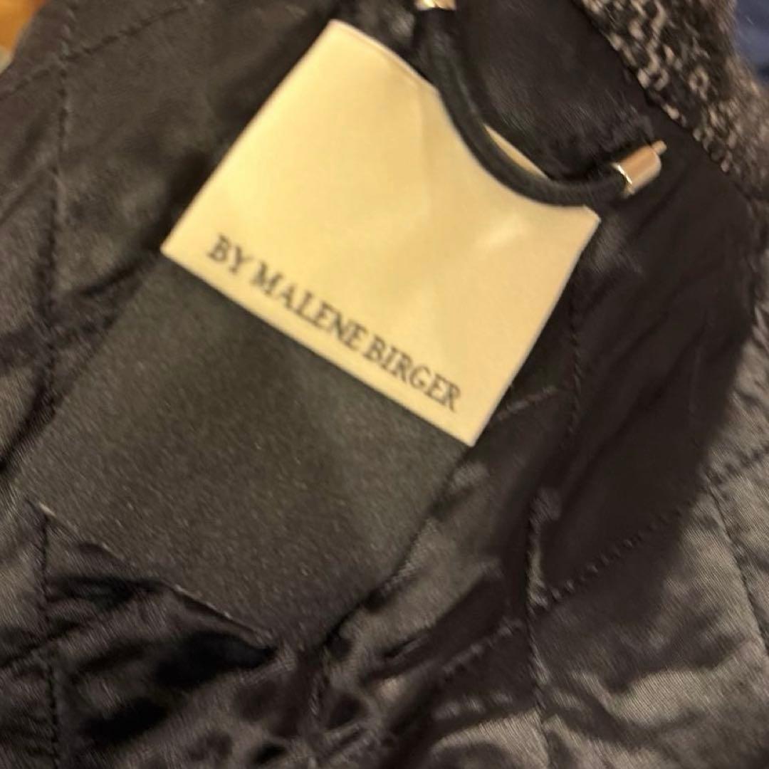 【9万円】bymareneBIRGER ツイードデザイン　ブルゾン　コート