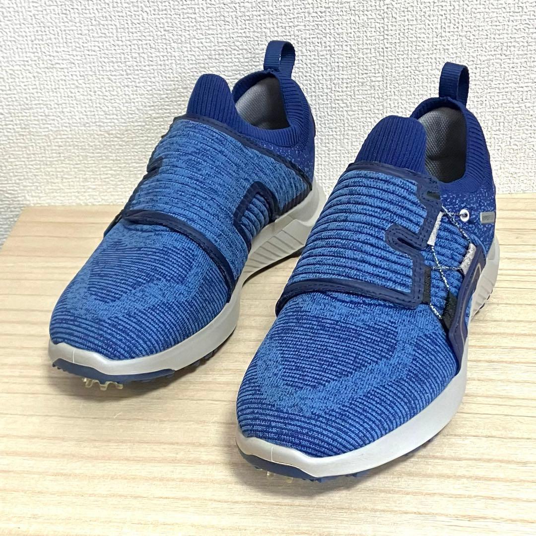 未使用品 FootJoyボア 防水ゴルフシューズ ネイビー 26cm