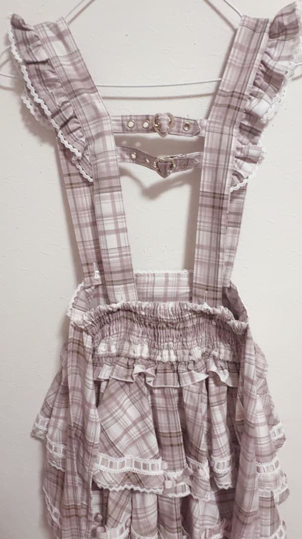 LIZLISA 正規品 はしごリボンティアードスカパン