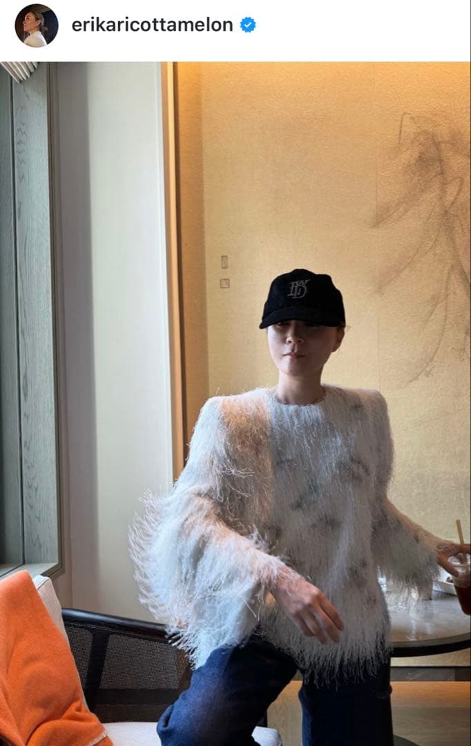 ラドロー　ELLEショップ限定　ベルベットキャップ　黒　新品未使用