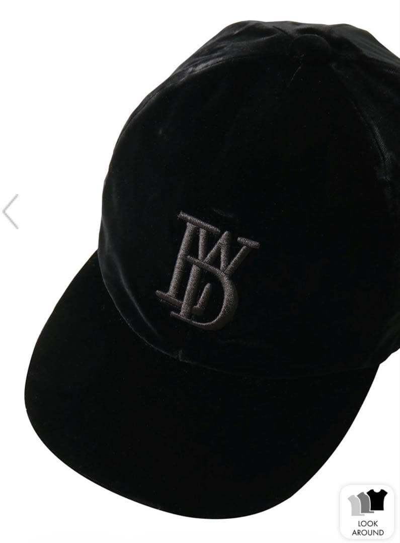 ラドロー　ELLEショップ限定　ベルベットキャップ　黒　新品未使用