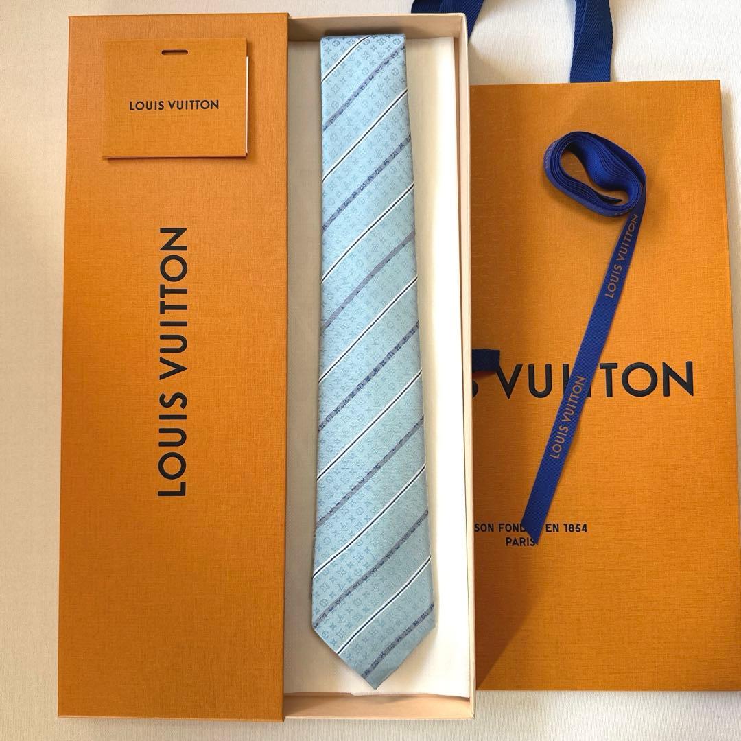専用です。　　ルイ ヴィトン ネクタイ・ラインド ストライプ 新品 未使用
