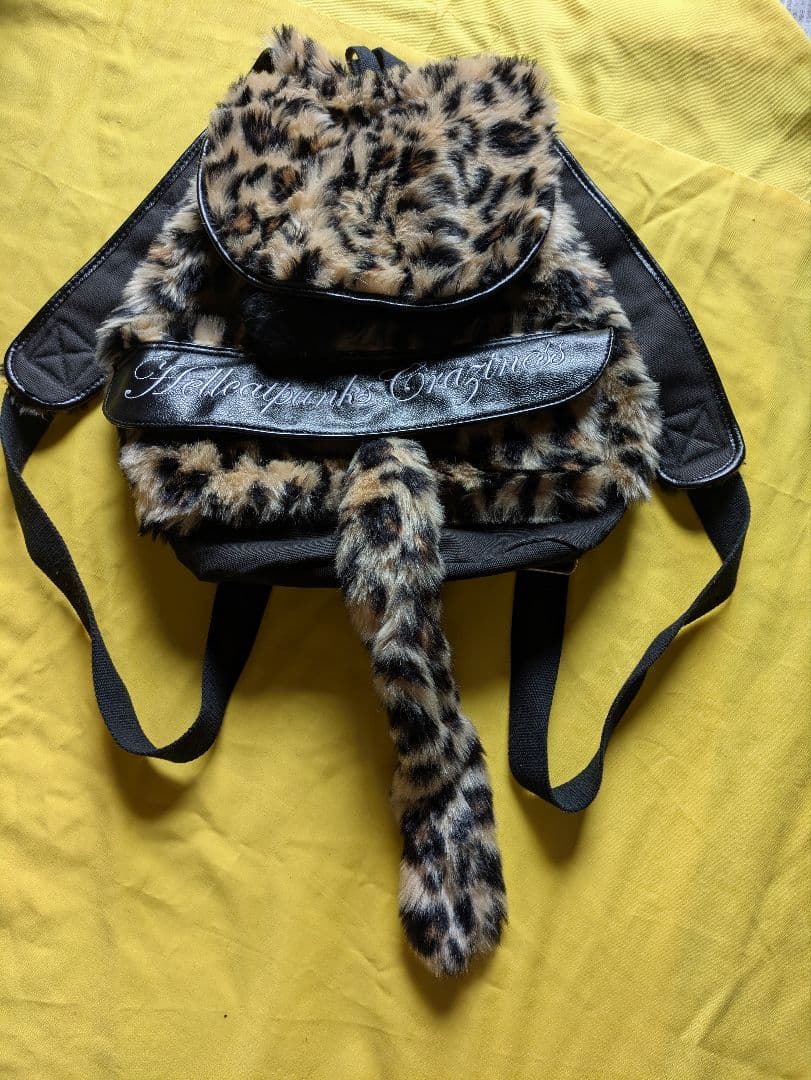 HELL CAT PUNKS ヘルキャットパンクス　ヒョウ柄リュック