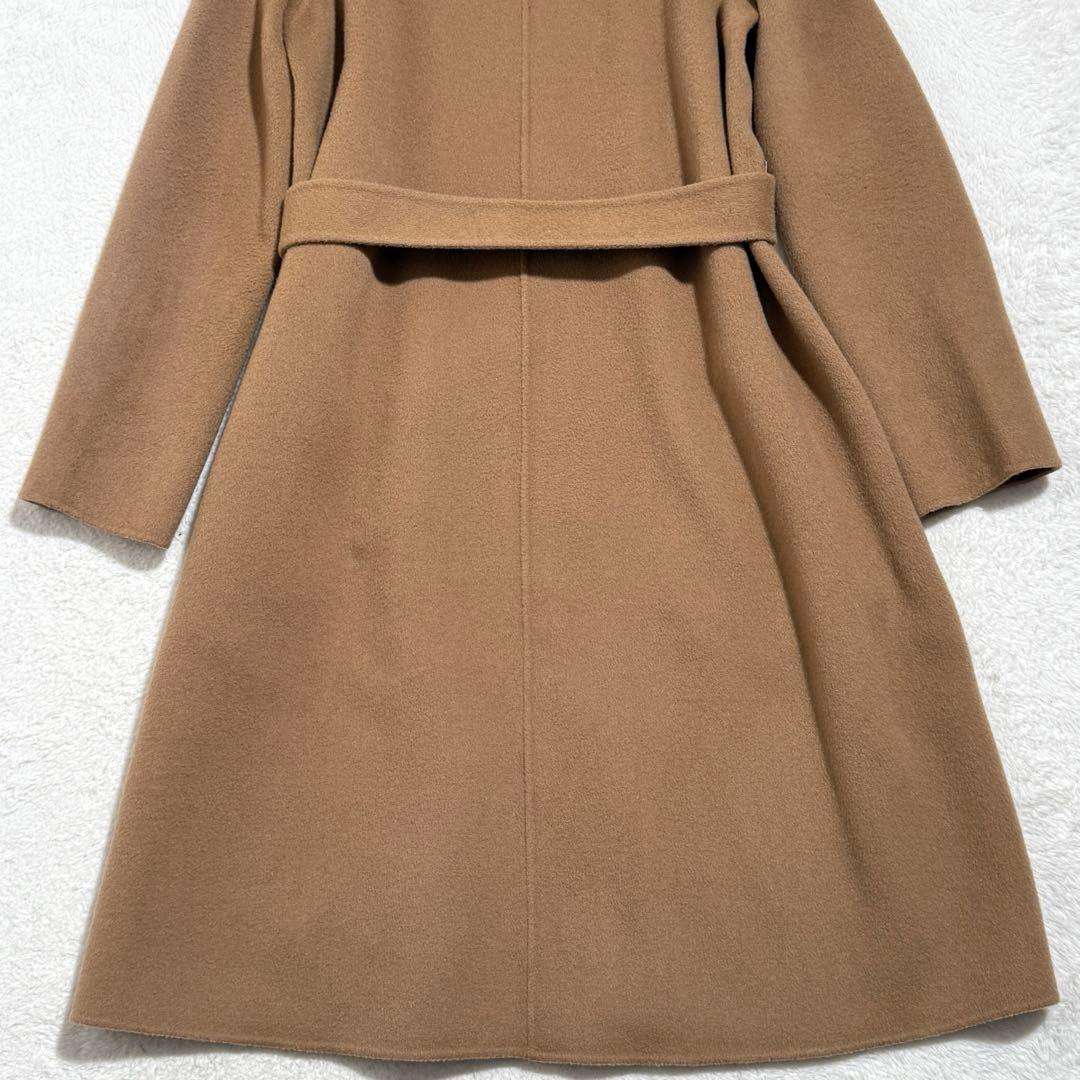 セオリー　ウールカシミヤダブルフェイスコート　カシミヤ混　ロングコート