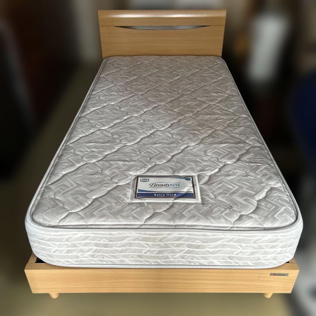 SIMMONS シモンズマットレスシングル　Granzベッドフレーム　セット