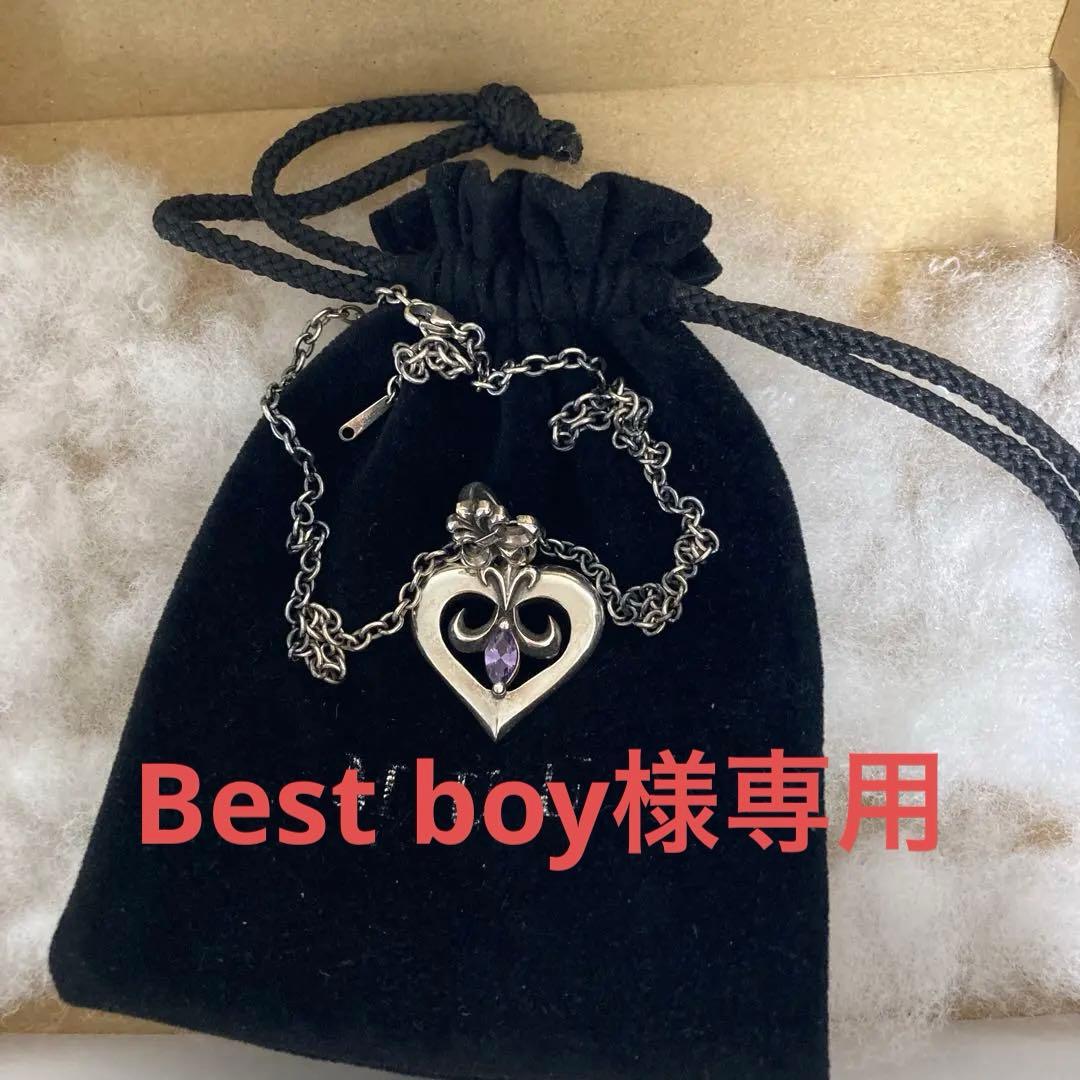 muu studio ハート型 たくむ　ネックレス　silver925