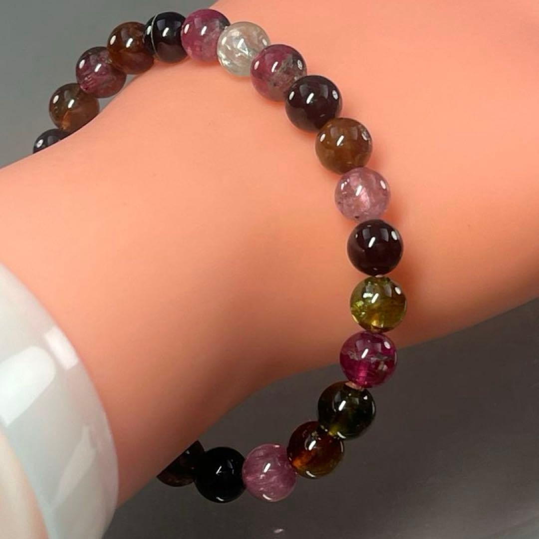BRY0975⭐️トルマリンブレスレット⭐️高品質天然石　パワーストーン　美品