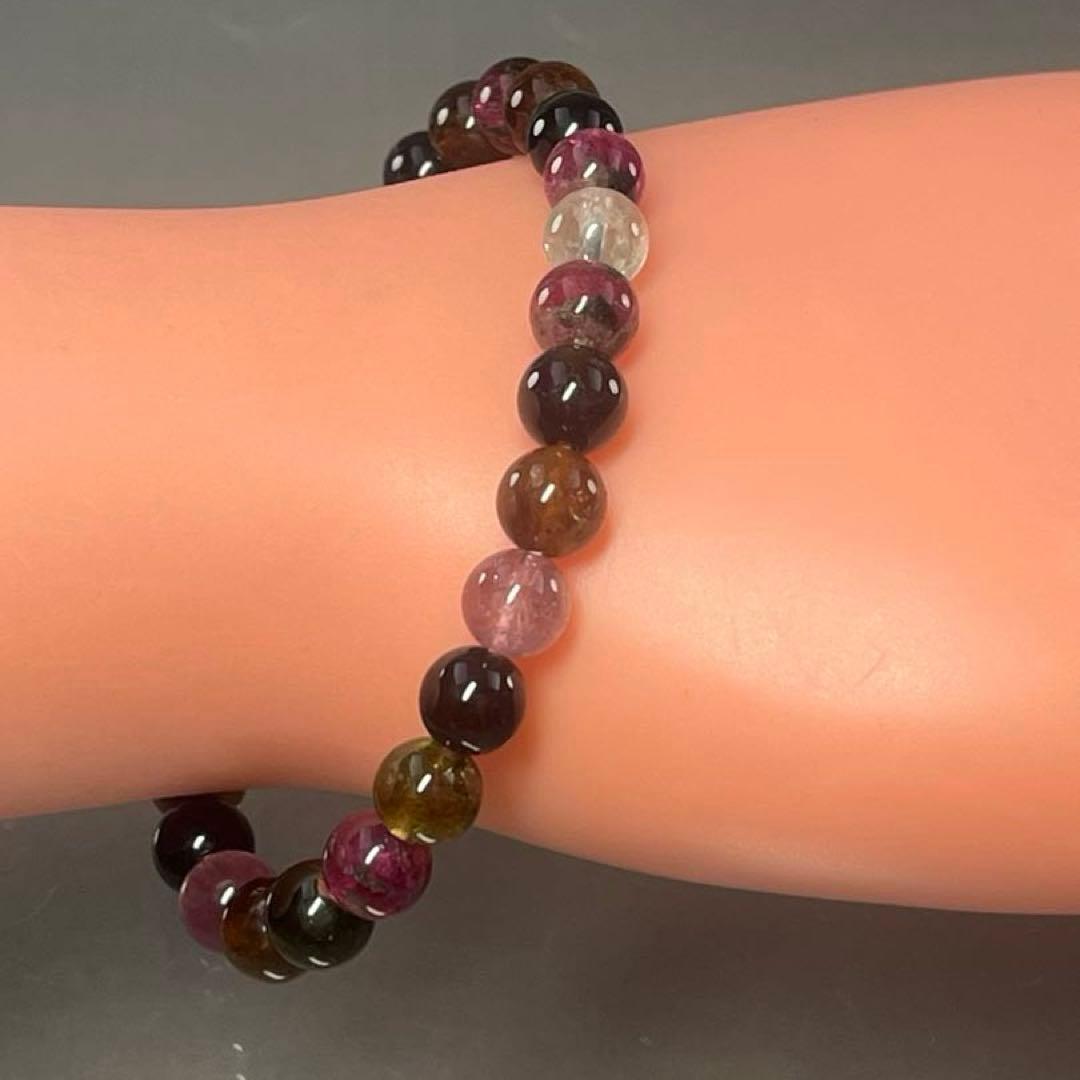 BRY0975⭐️トルマリンブレスレット⭐️高品質天然石　パワーストーン　美品