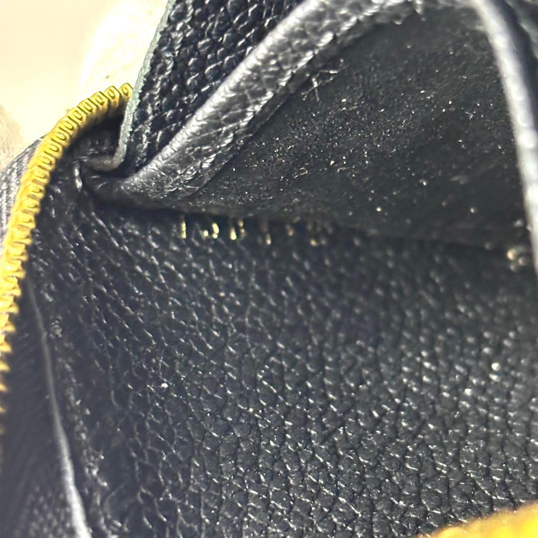 美品　ルイヴィトン　ジッピーパース　モノグラム　アンプラント　ノワール