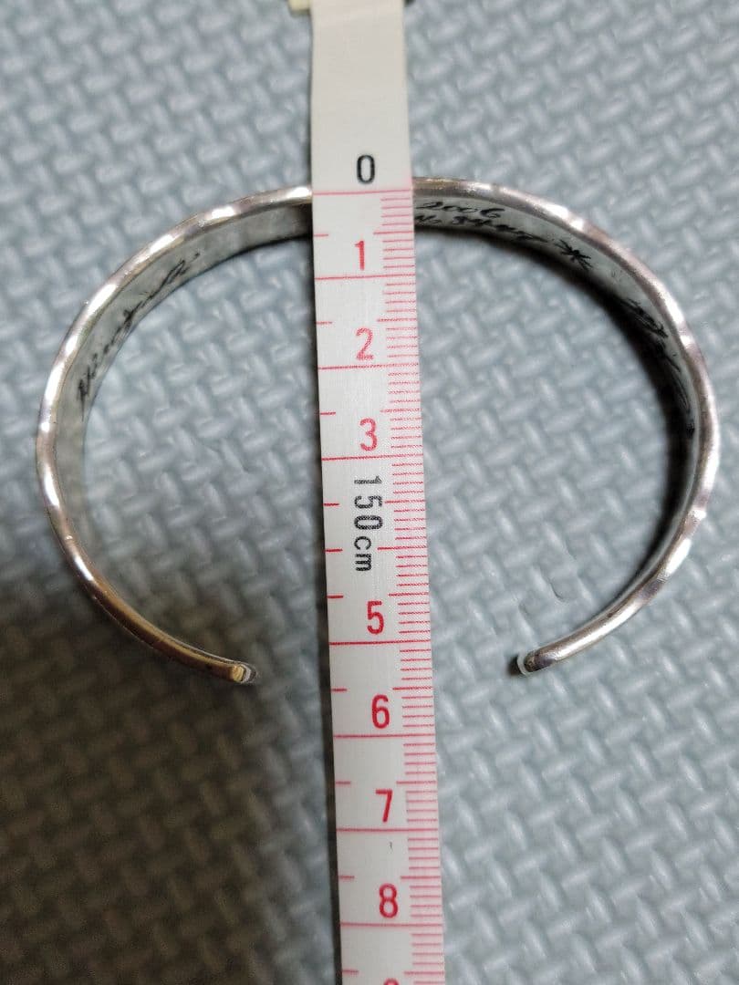 【YOSHIYUKI】BIG HANDビッグハンド バングル SV K18