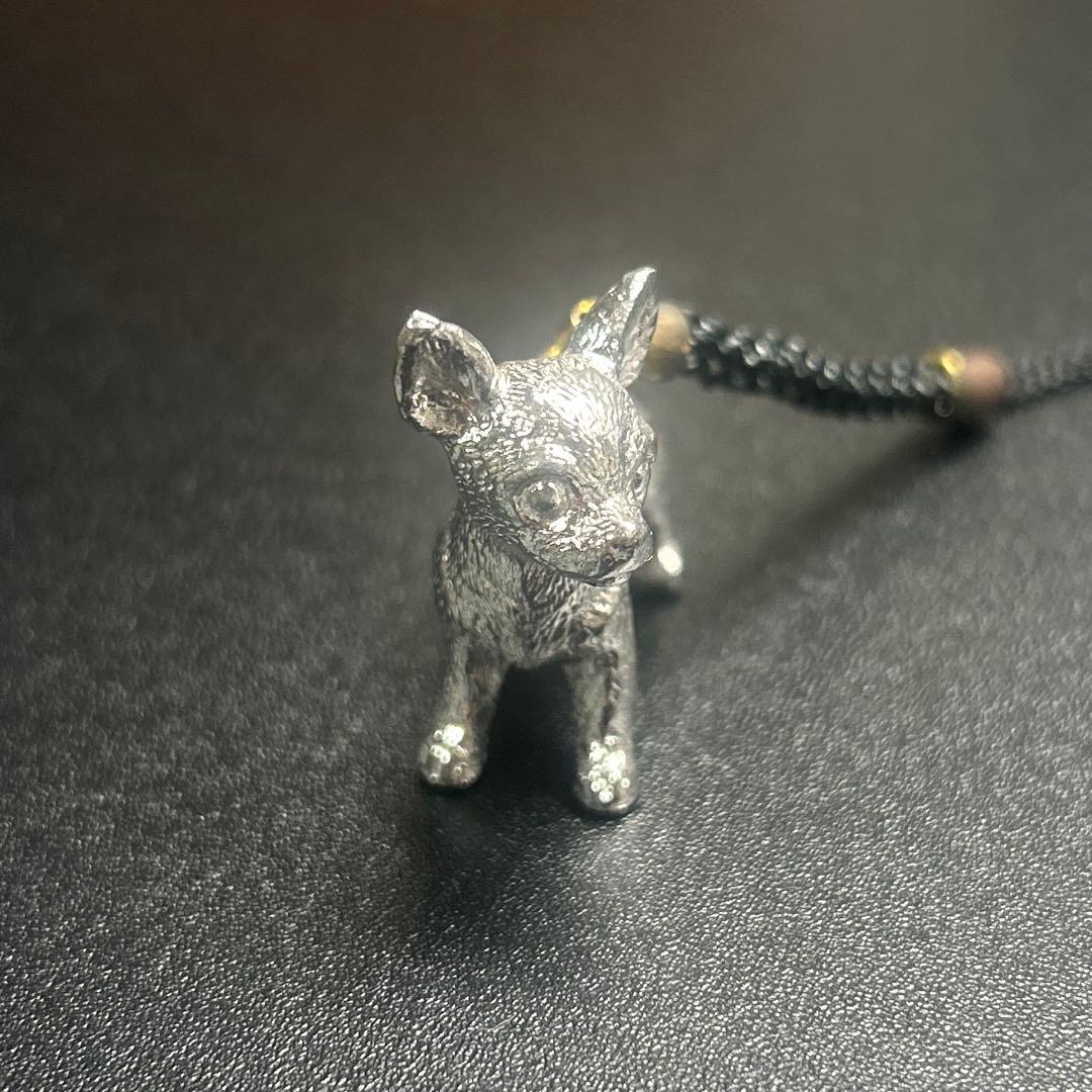 シルバー925チワワチャーム