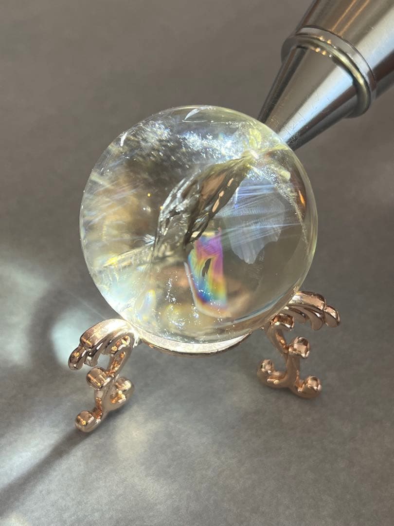 【高品質】シトリン　スフィア　4.2cm