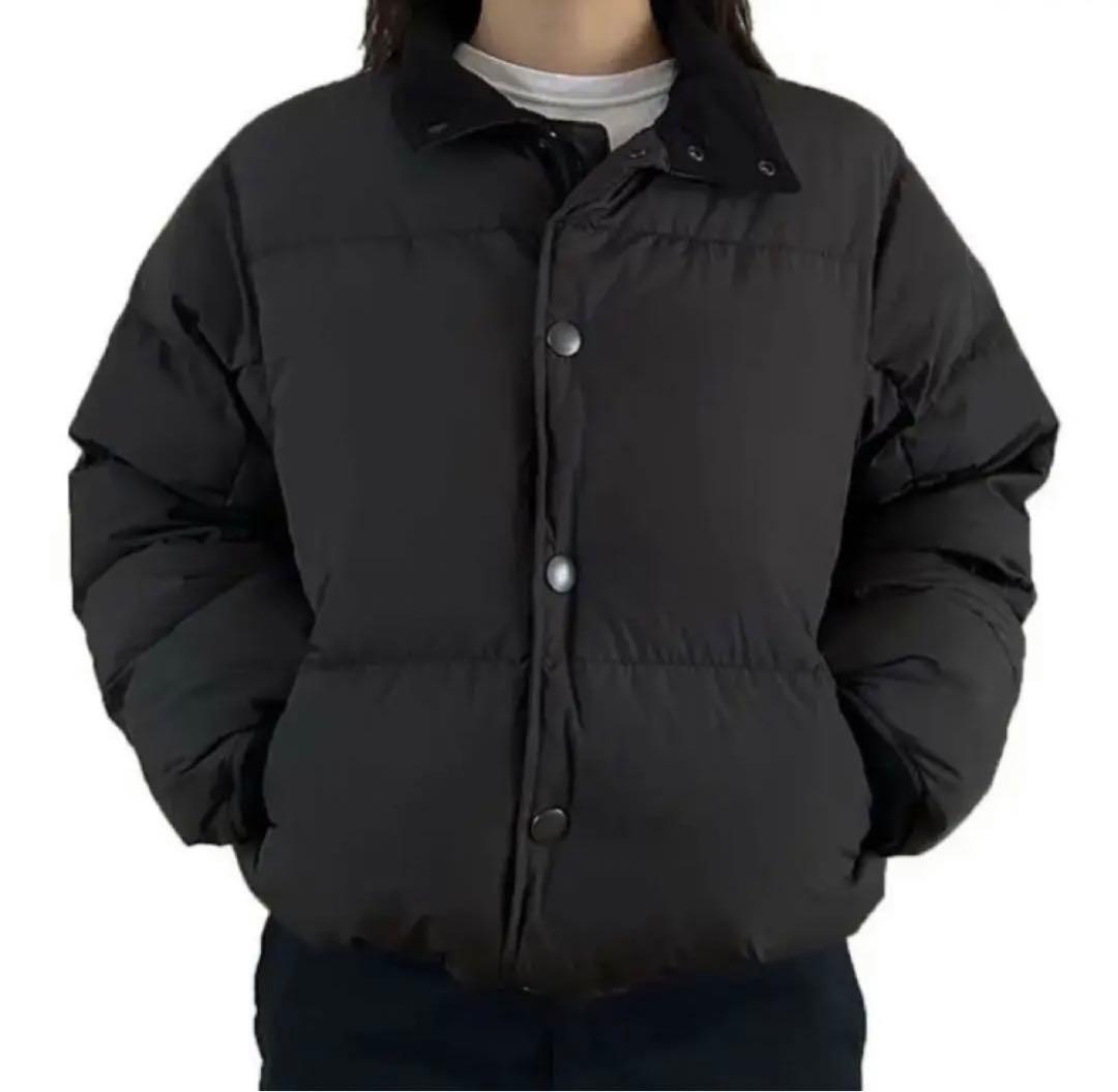 peep inside head ダウンジャケット M ブラック 柴田ひかり