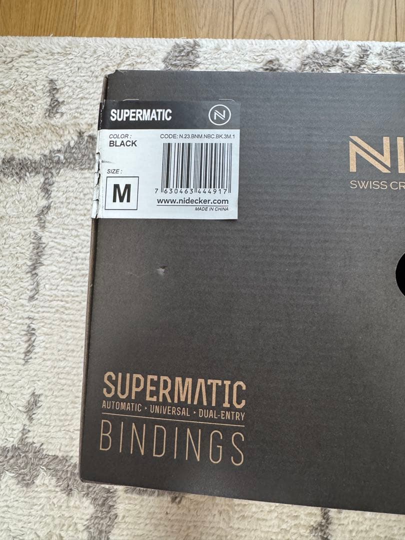ビンディング NIDECKER SUPERMATIC 22-23 Mサイズ