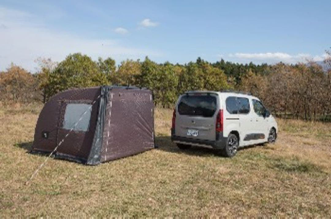 ベルランゴ　リフター　エアフレーム リビングシェルター2 カーサイドタープ