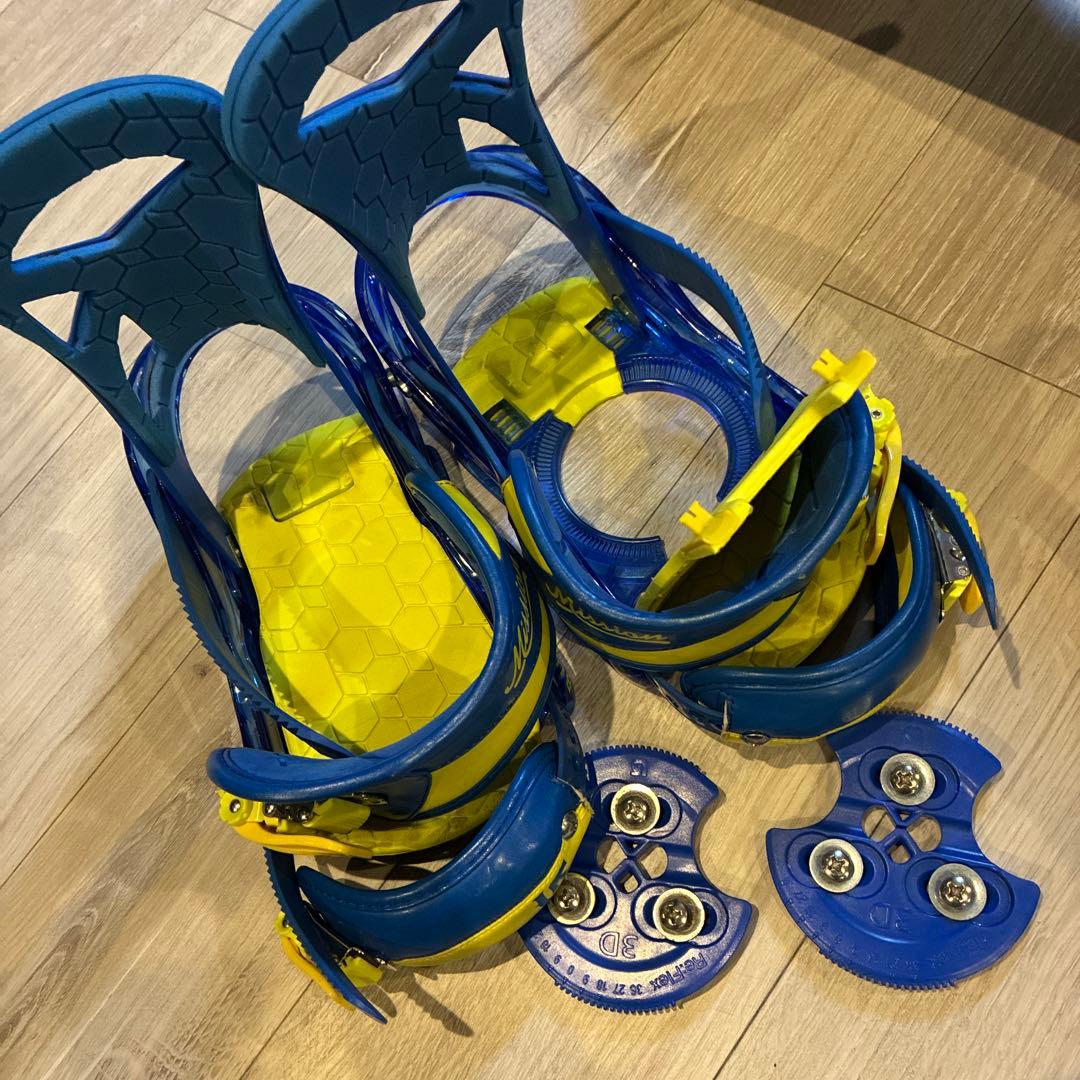 burtonスノーボードchopper115+ビィンディング+ブーツ23 セット