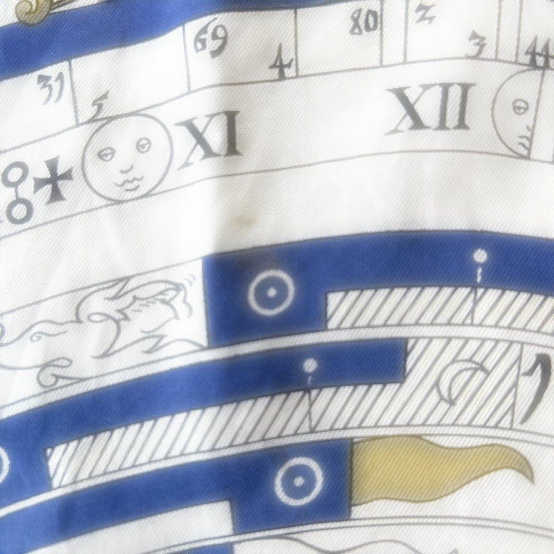 エルメス　星座デザイン シルクスカーフ