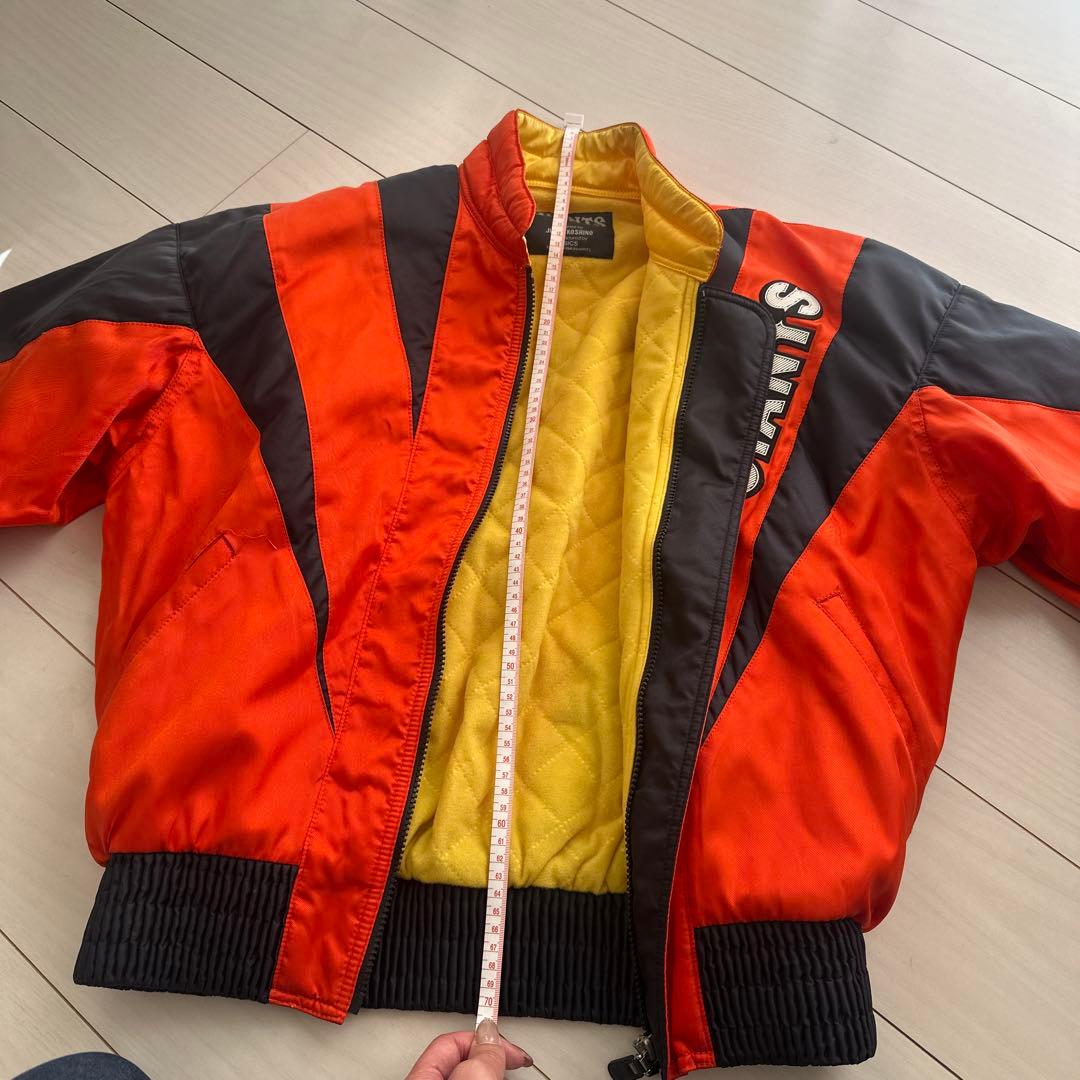 GIANTS ウォームアップジャケット オレンジ/ネイビー