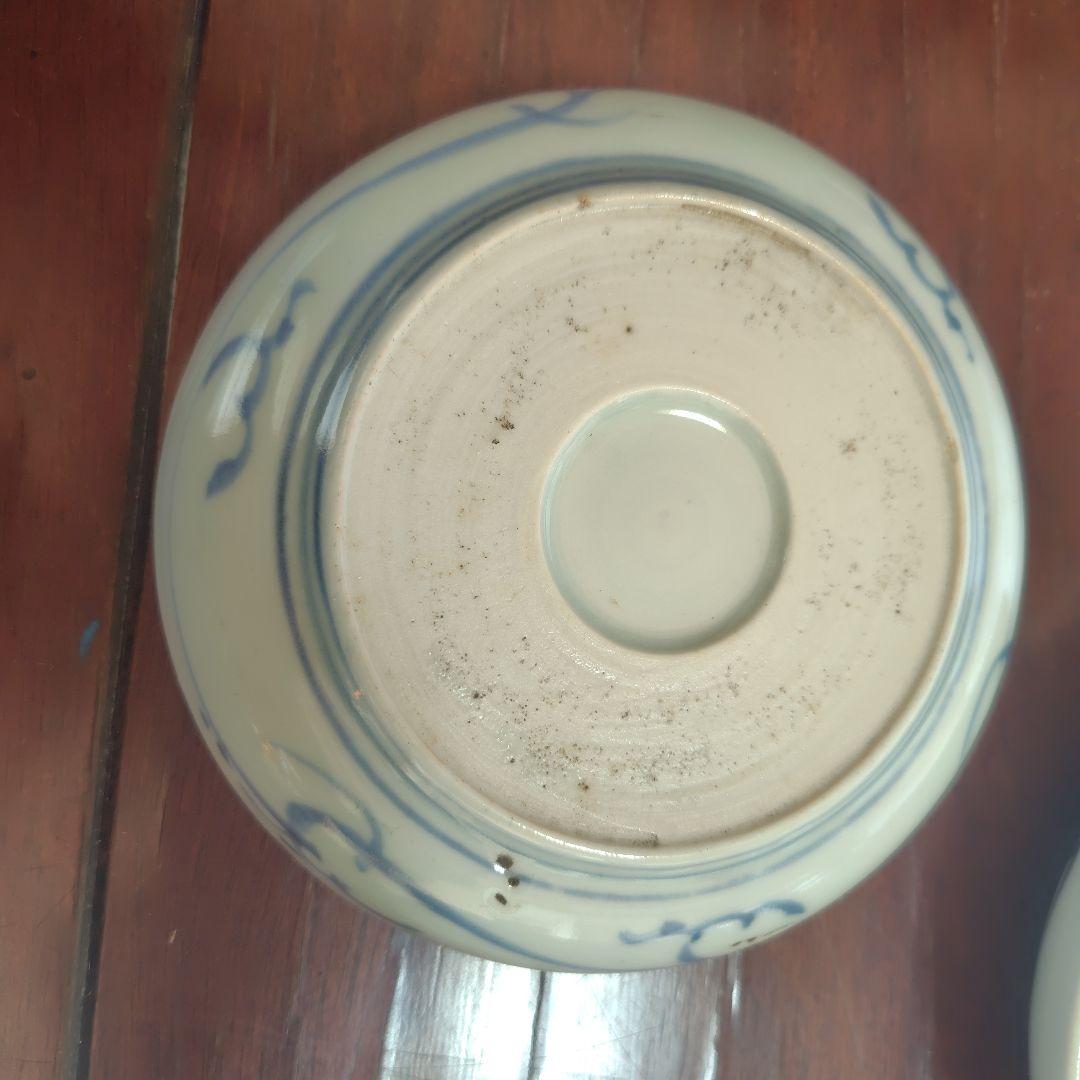 骨董　陶器皿　　　 9枚セット