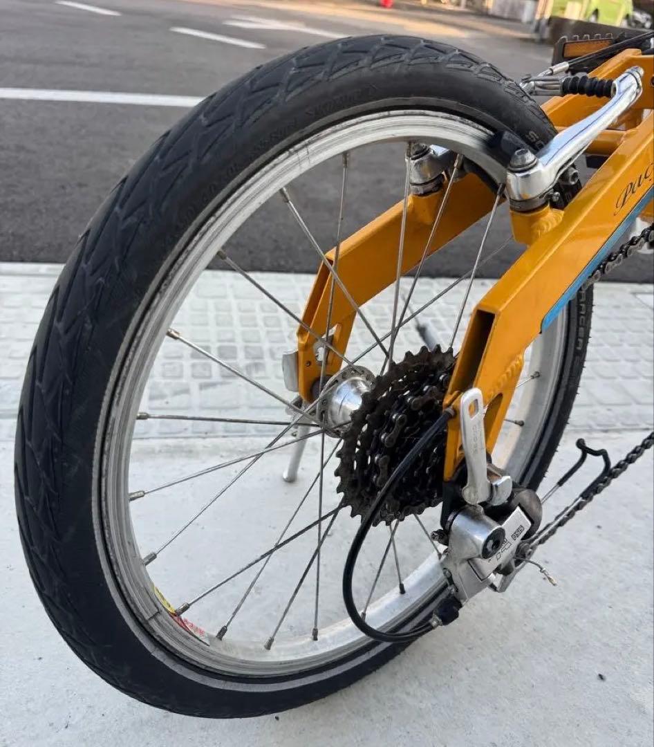 廃盤　希少プジョー (PEUGEOT)のPacific-イエロー