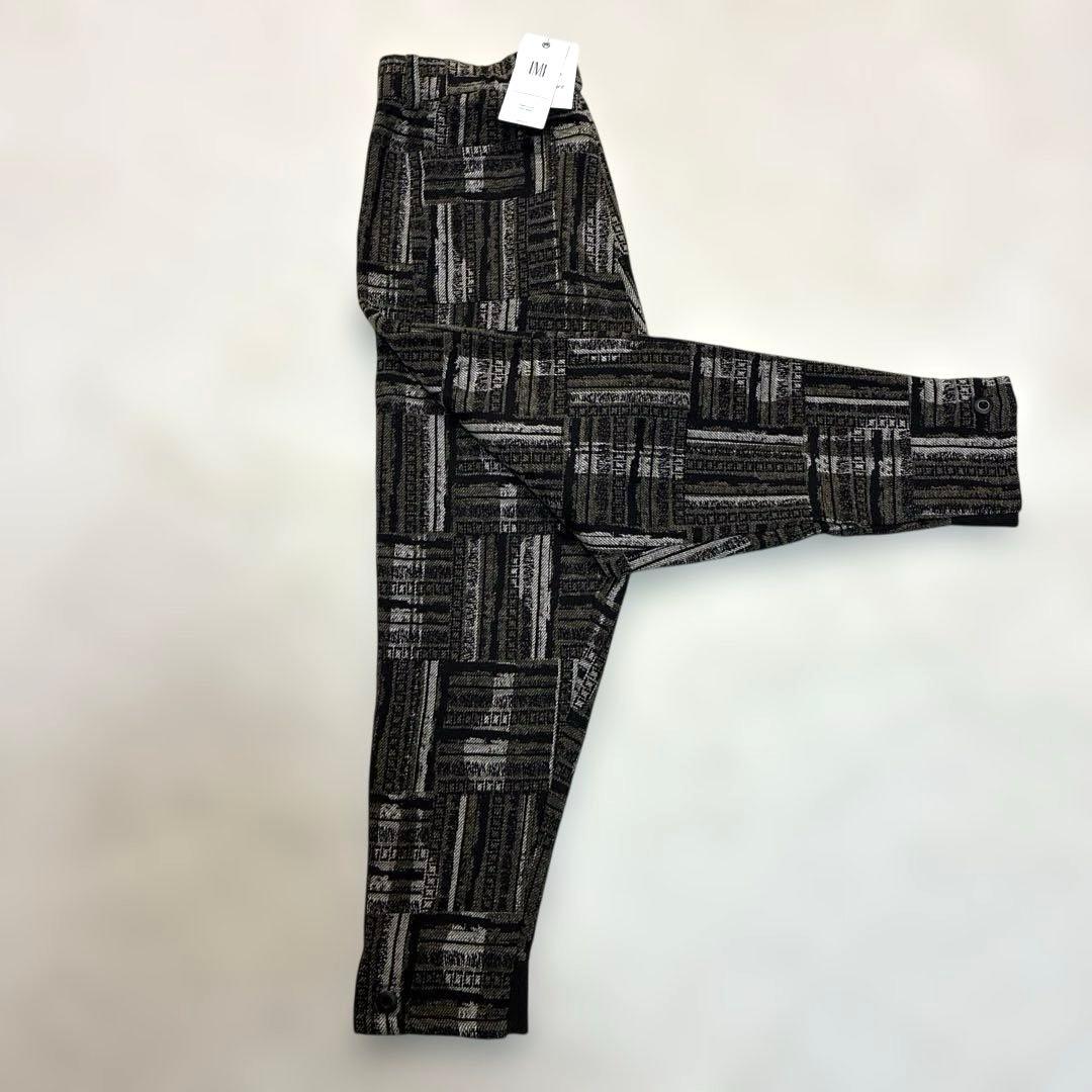 ✨新品 タグ付CAMBIO カンビオ テーパードパンツ ジャガード