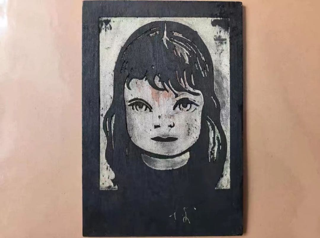 奈良美智 木版原版