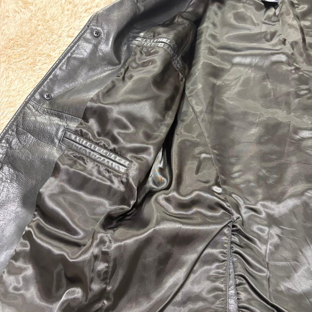 OLD GAP オールドギャップ レザー テーラードジャケット 黒 L