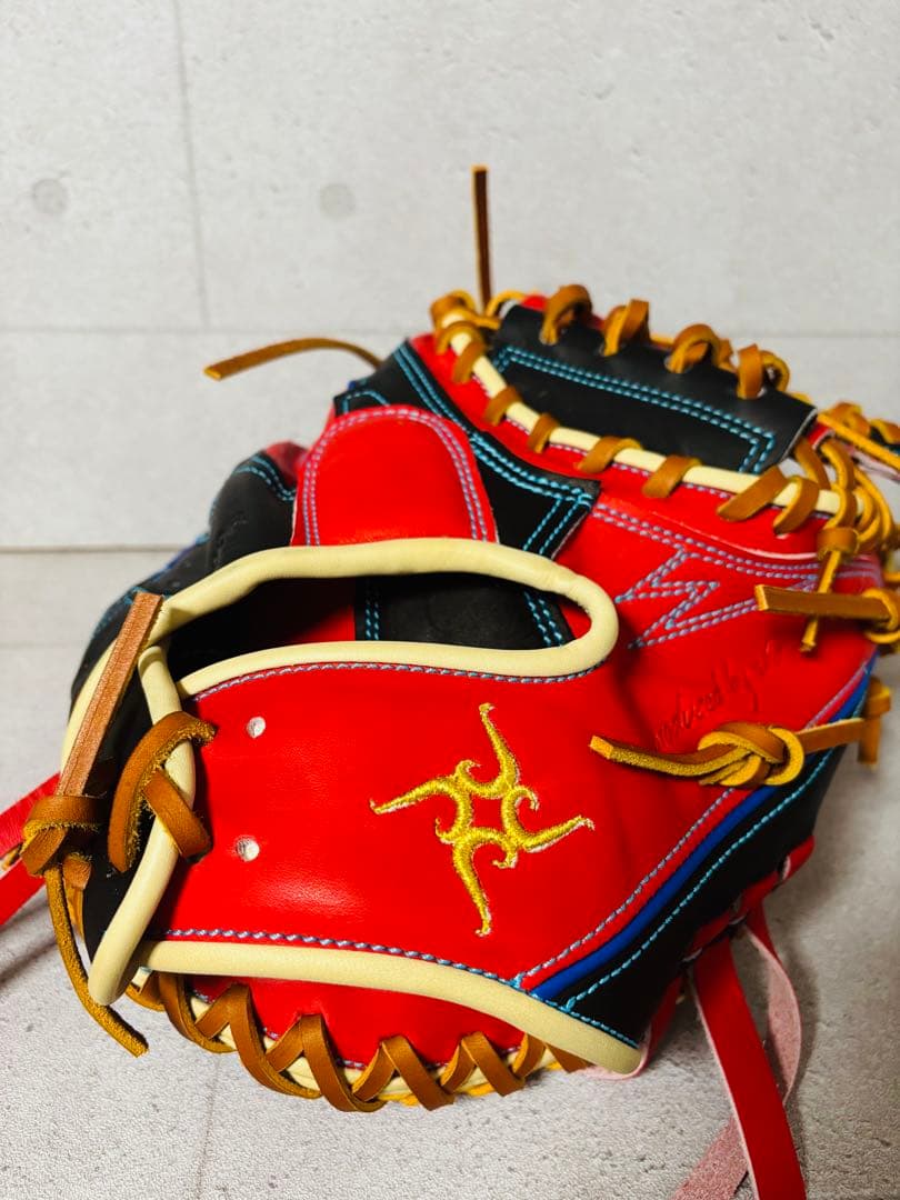 要ミット　軟式用キャッチャーミット 限定カラーKANAME