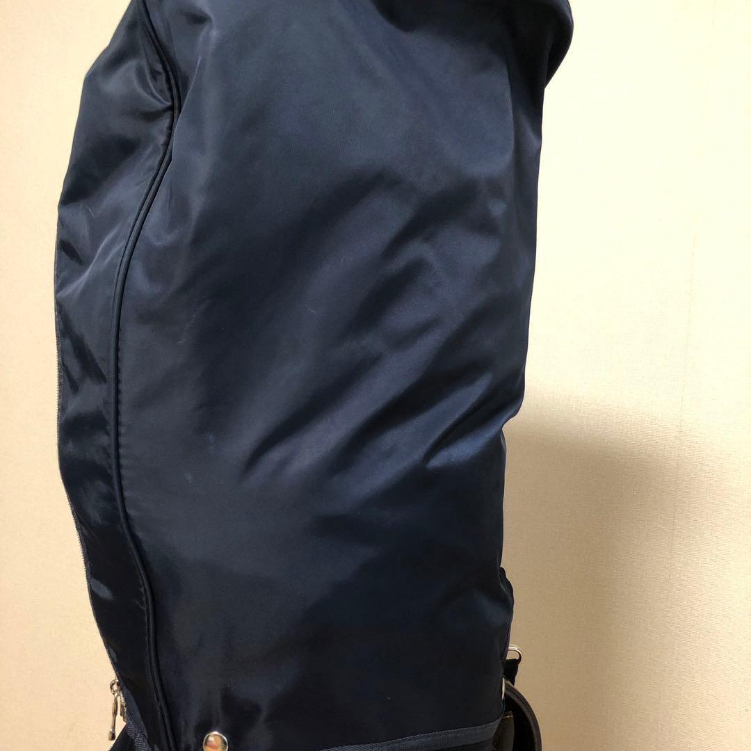 Orobianco オロビアンコ キャディバッグ ネイビー フード付き