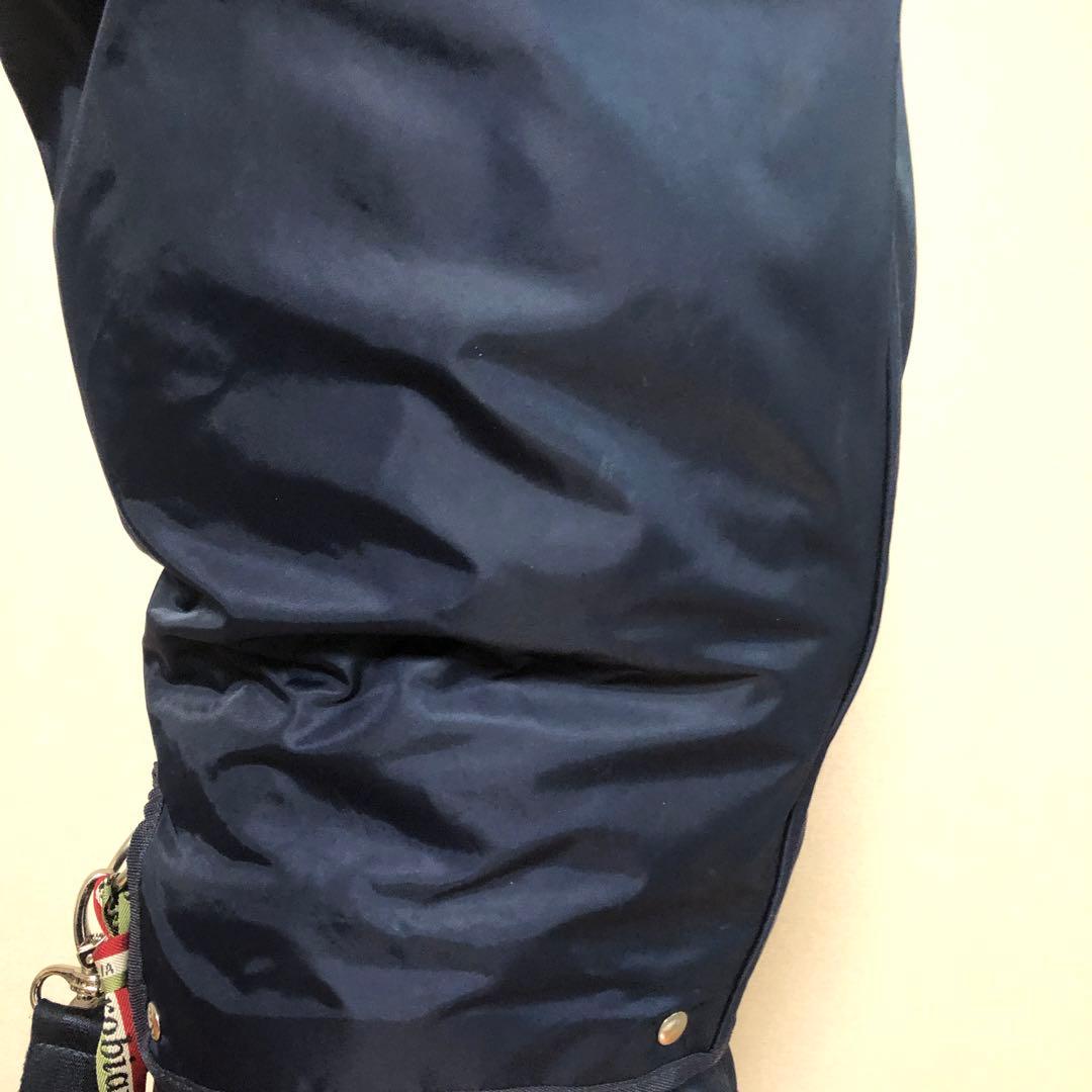 Orobianco オロビアンコ キャディバッグ ネイビー フード付き