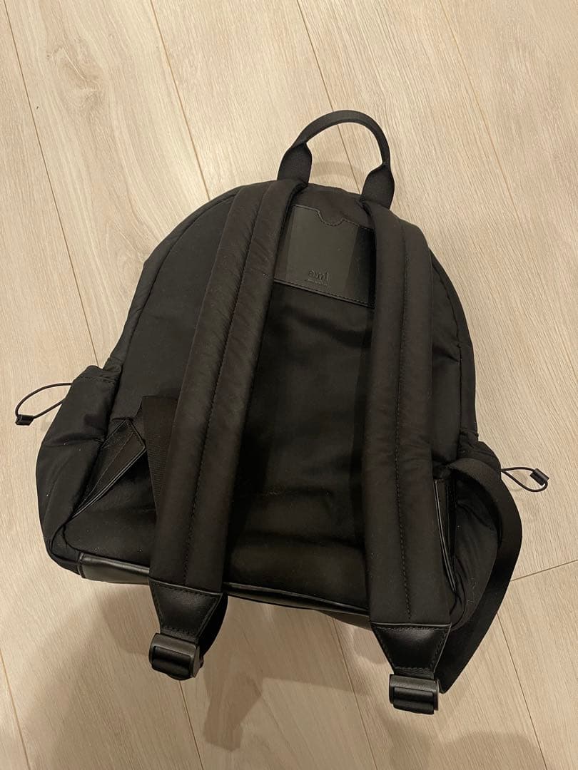 正規品アミパリス AMI PARIS リュック　バックパック　ハート　黒