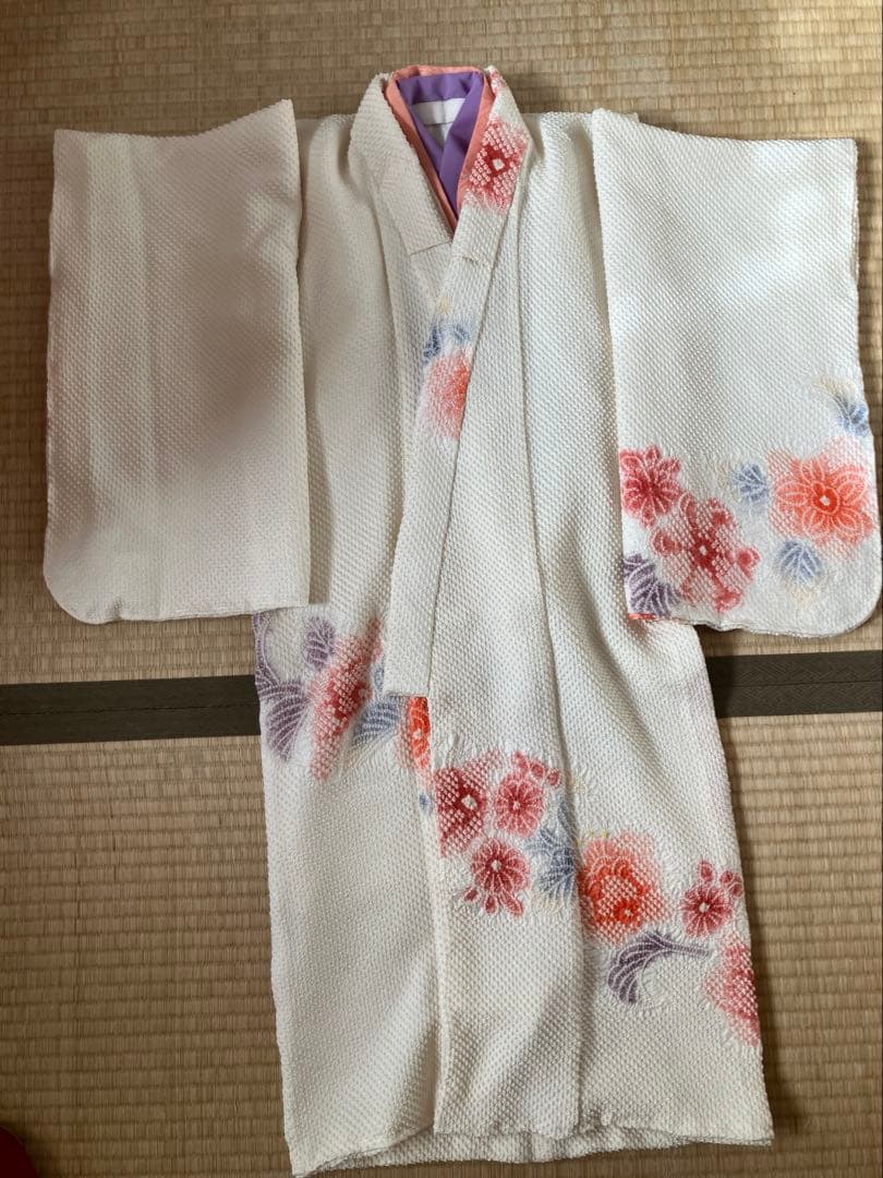 ご予約品　２点おまとめ 藤娘きぬたや　総絞り　七五三　被布　祝い着