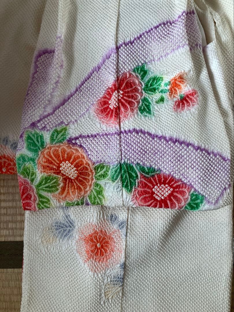 ご予約品　２点おまとめ 藤娘きぬたや　総絞り　七五三　被布　祝い着