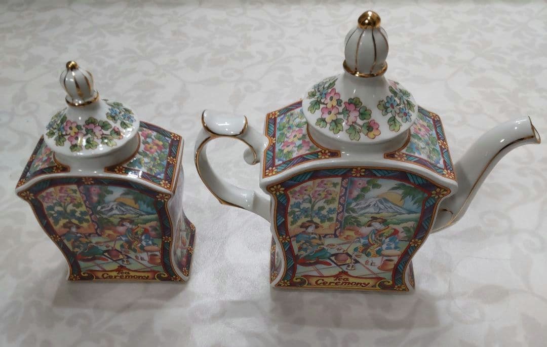 ヴィンテージ サドラー ティーセレモニー ポット セット