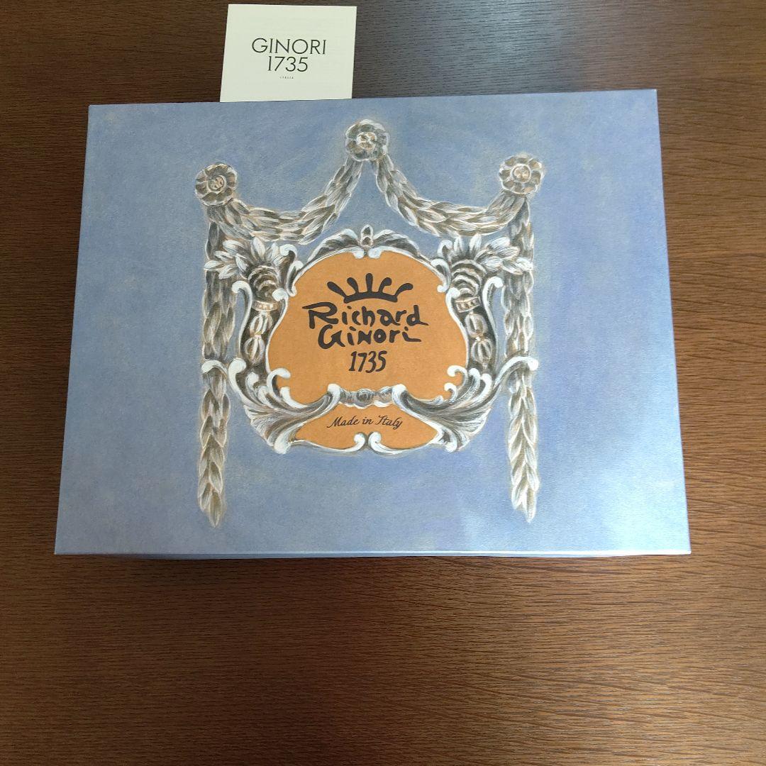 希少　GINORI 1735 　ジノリ　ホワイト　パスタ皿 箱あり
