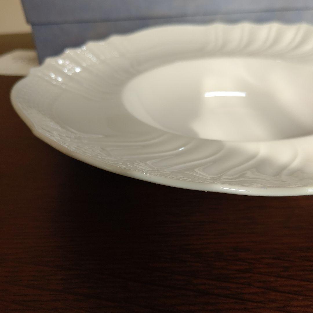 希少　GINORI 1735 　ジノリ　ホワイト　パスタ皿 箱あり