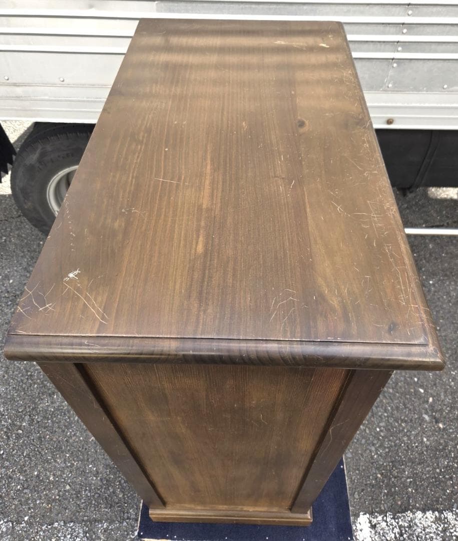 〈現状渡し〉チェスト 5段 6杯 引出し 花柄タイル バレンシア スペイン