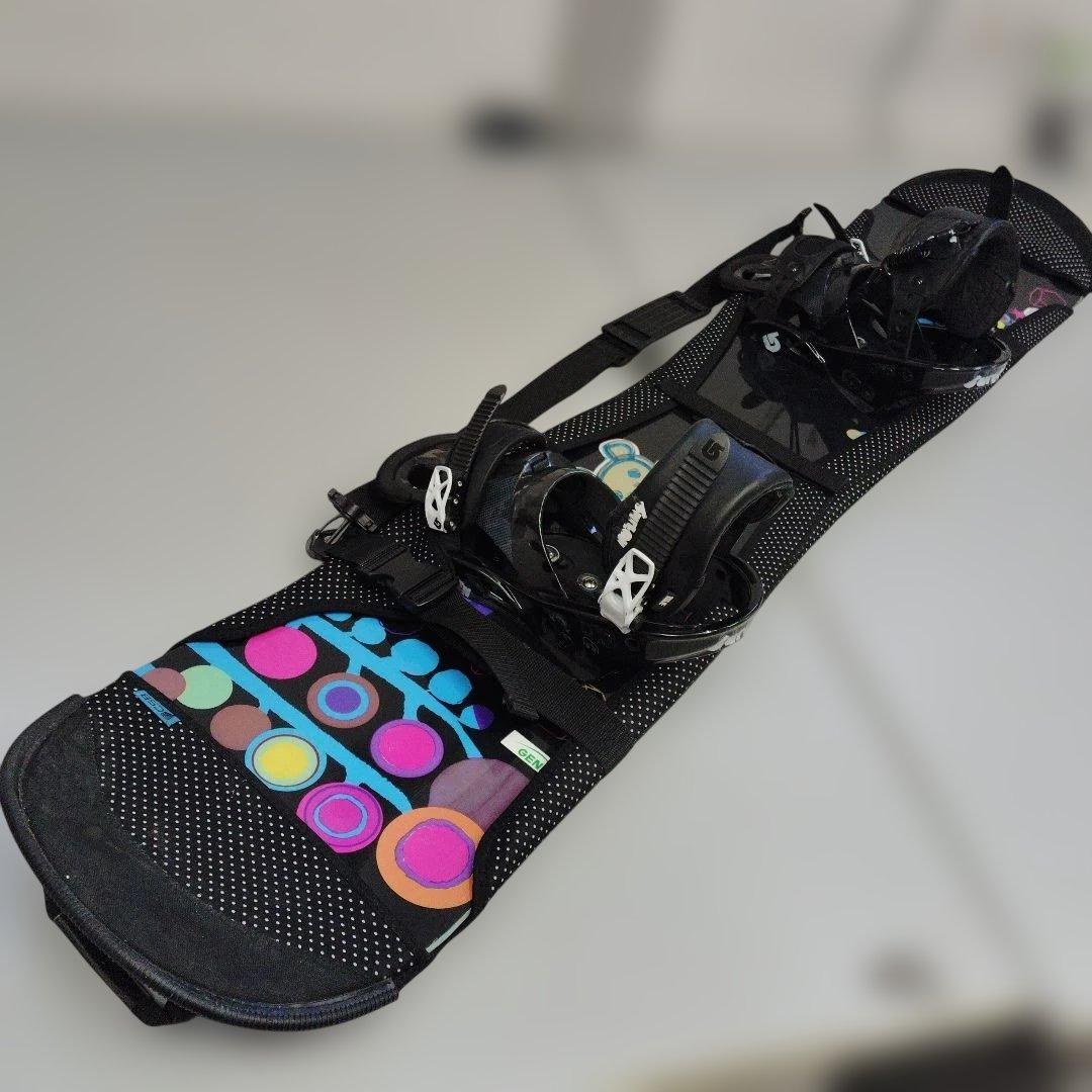 BORTON スノーボード ビンディングセット カバー付き