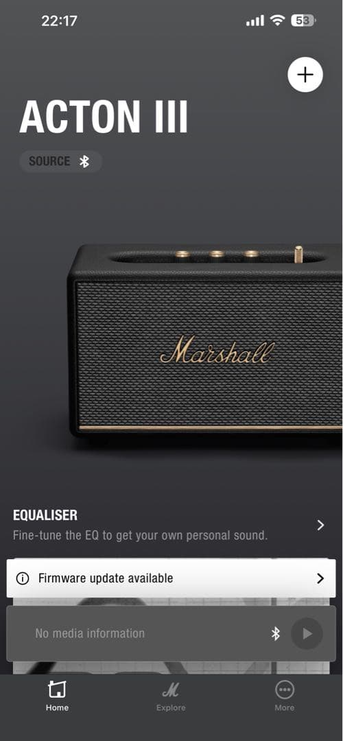 Marshall ACTON Ⅲ ホーム Bluetooth スピーカー